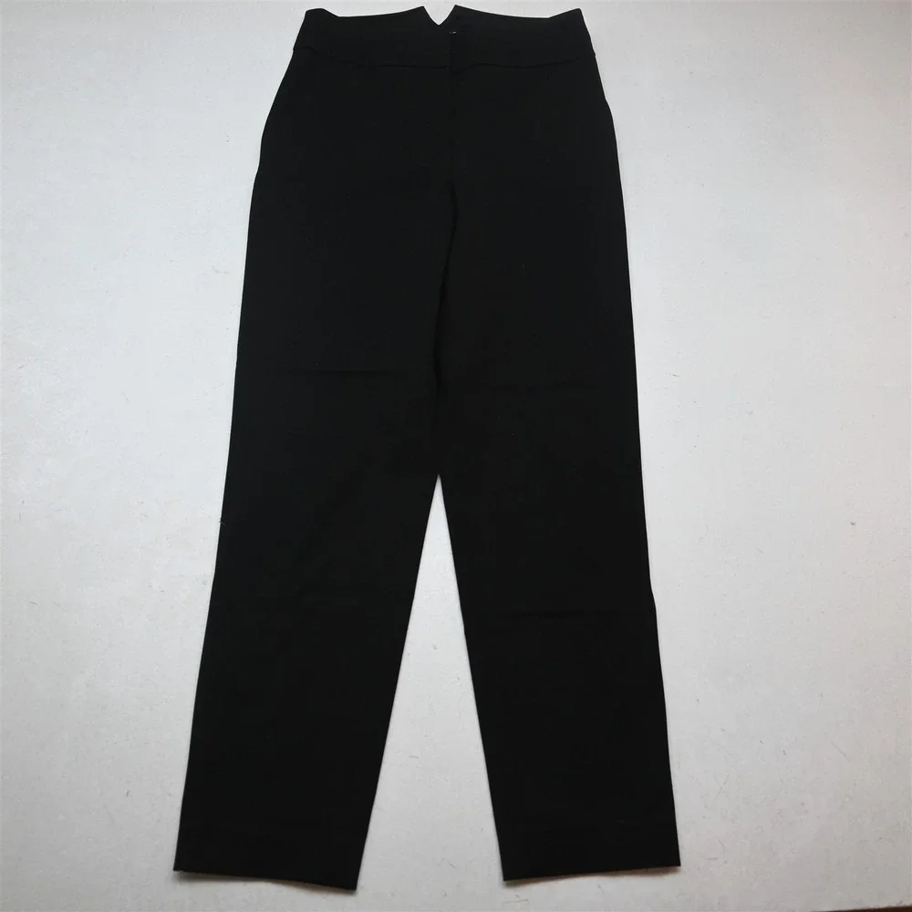 Express 4 Black Mid Rise Ankle Slim Dress Womens Pants
